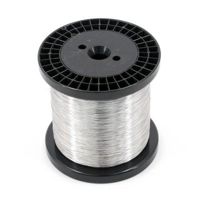 Bobine de 2 kg de fil inox diamètre 0,40 mm