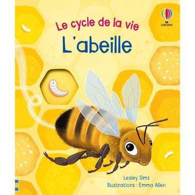 Livre "L'abeille" de la collection "Le cycle de la vie"