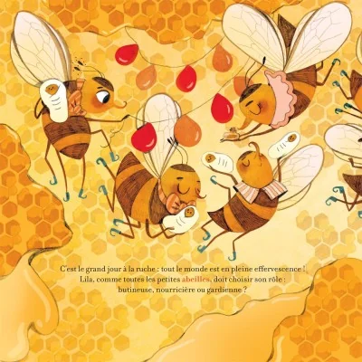 Extrait du livre "L'abeille qui cherchait sa place" Extrait du livre "L'abeille qui cherchait sa place"
