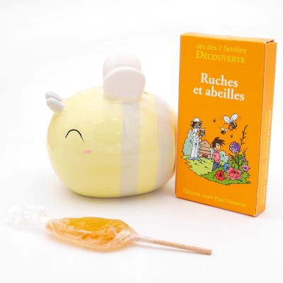 Coffret tirelire abeille