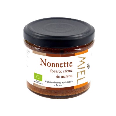 Nonnette fourrée crème de marron Bio