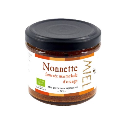 Nonnette fourrée marmelade d'orange Bio