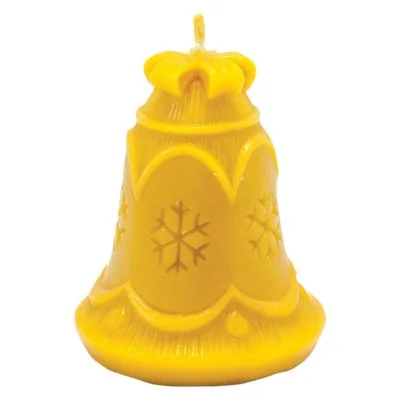 Moule à Bougie Cloche avec Flocon de Neige Moule à Bougie Cloche avec Flocon de Neige