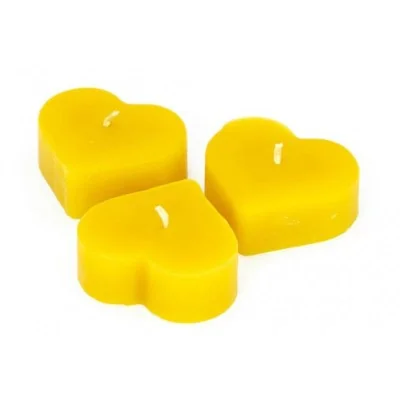 Bougies chauffe-plat cœurs Bougies chauffe-plat cœurs
