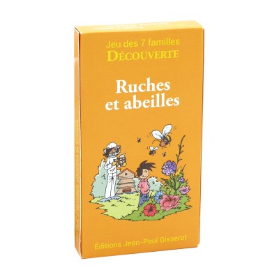 Jeu 7 familles : Ruches et abeilles