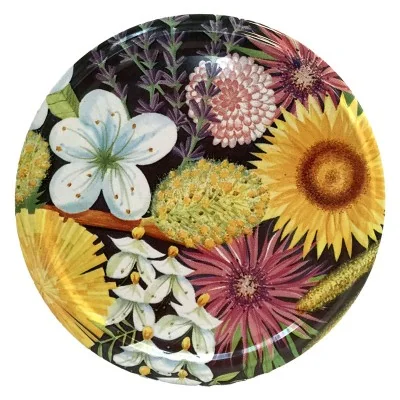 Capsule pasteurisable Ø63 - motif Fiori