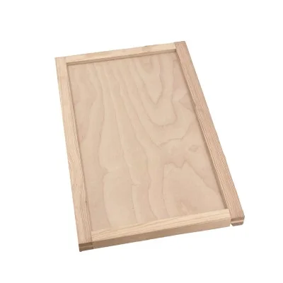Couvre-cadres en contreplaqué avec encadrement bois – format ruchette 5 cadres Langstroth.