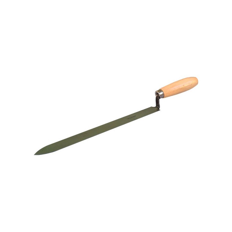 Couteau à Désoperculer En Acier Inoxydable Pour Apiculteur – Outil De Récolte De Miel Avec Manche En Bois – Longueur 47 Cm