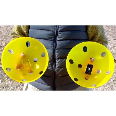 Vue détaillée du piège Sfera Trap avec support LED et couvercle démonté – montage facile