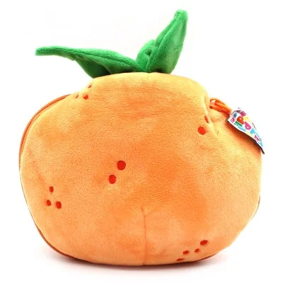 peluche mandarine Buzzet l’abeille vue de côté – Les Déglingos