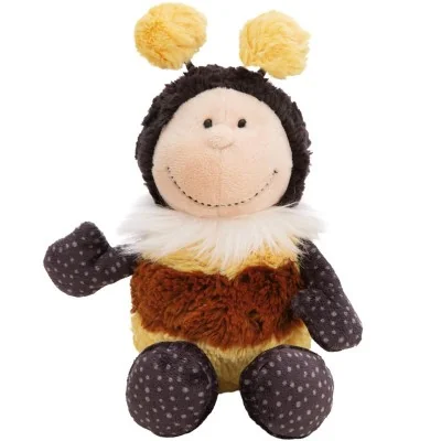 Peluche abeille Beelinda assise de face 35 cm