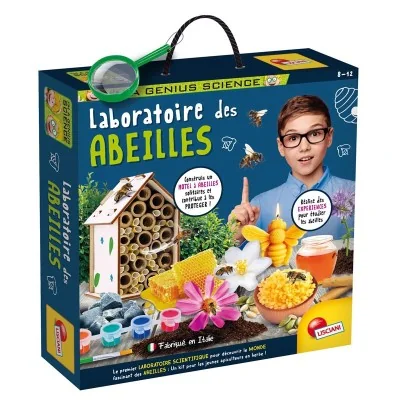 Laboratoire des abeilles – kit scientifique Lisciani pour enfants 8-12 ans