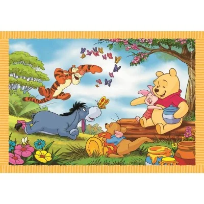 Puzzle Clementoni 12 pièces Winnie l’Ourson et ses amis dans la forêt
