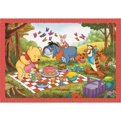 Puzzle 20 pièces Disney Winnie l’Ourson – pique-nique joyeux