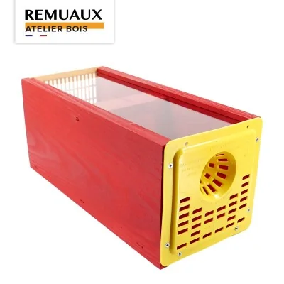 Piège à frelon asiatique Red trap fabriqué par l'atelier de menuiserie Apiculture Remuaux Piège à frelon asiatique Red trap fabriqué par l'atelier de menuiserie Apiculture Remuaux