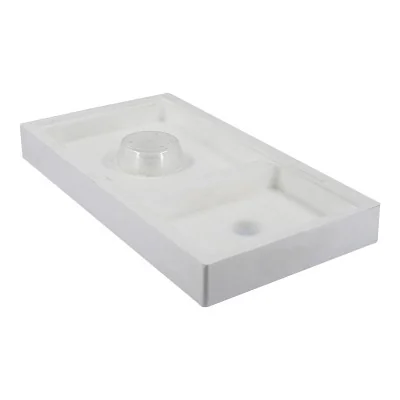Nourrisseur couvre-cadres en polystyrène pour ruchette Dadant 6 cadres - alimentation liquide et solide.