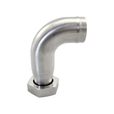Raccord coudé inox 90° réducteur Ø1,5" vers Ø2" pour doseuse Dana api MATIC - Raccord Doseuse Raccord coudé inox 90° réducteur Ø1,5" vers Ø2" pour doseuse Dana api MATIC - Raccord Doseuse