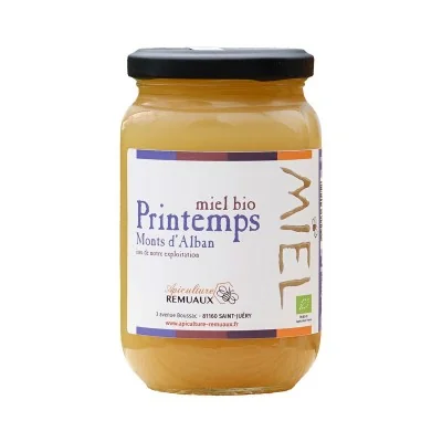Miel fleurs de printemps - Monts d'Alban BIO 500g