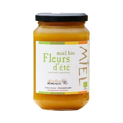 Miel fleurs d’été BIO 500g