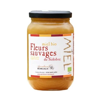 Miel fleurs sauvages BIO 500g
