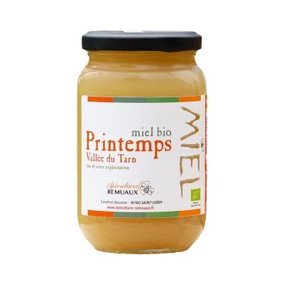 Miel fleurs de printemps - Vallée du Tarn BIO 500g