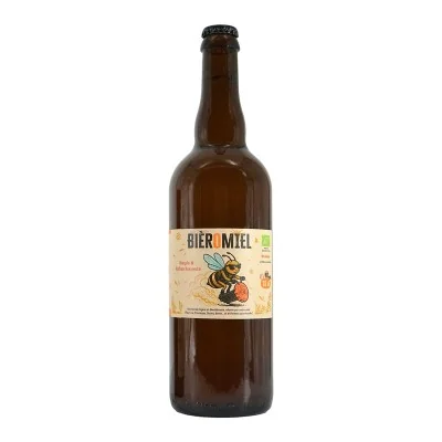 Bière blonde légère au miel de printemps - bouteille de 75 cl