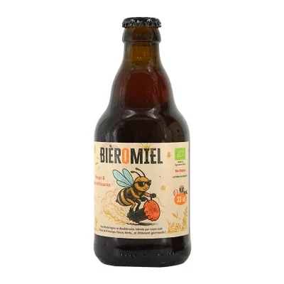 Bière blonde légère au miel de printemps - bouteille de 33 cl