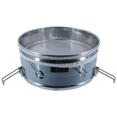 Tamis double inox avec préfiltre et filtre nylon pour maturateur miel 200 à 400 kg Fiorillo