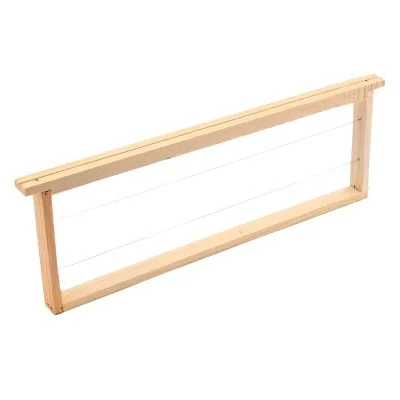 Cadre Dadant droit hausse longueur Langstroth fils horizontaux