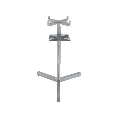 Support inox Fritz pour maturateur ou mélangeur à miel 50 kg avec plateau réglable