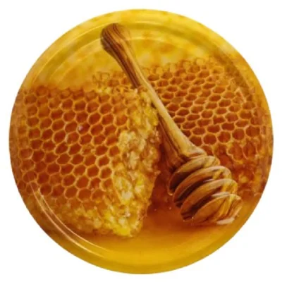 Capsule cuillère miel Ø63 - Capsules Pasteurisables