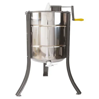 Extracteur radiaire manuel Fiorillo - 9 cadres Dadant hausse - cuve inox Ø520 mm