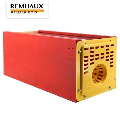 Piège à frelon asiatique Red trap fabriqué par l'atelier de menuiserie Apiculture Remuaux