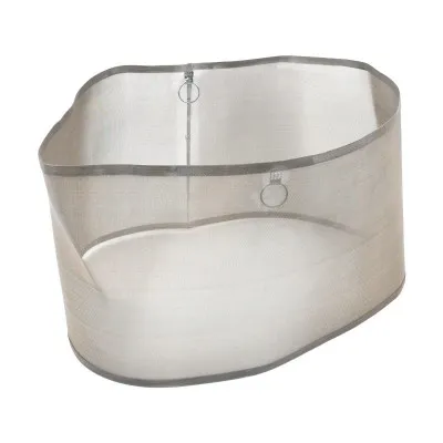 Tamis inox fin maille 0,5 mm pour centrifugeuse fritz Ø410 mm - filtration du miel