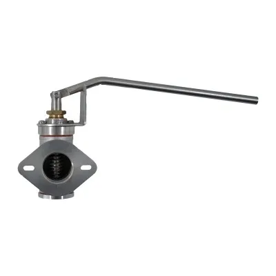 Robinet à levier manuel inox pour maturateur apicole