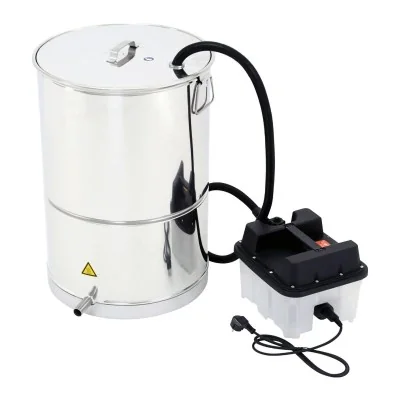 Chaudière inox 12 cadres FRITZ raccordée au générateur vapeur