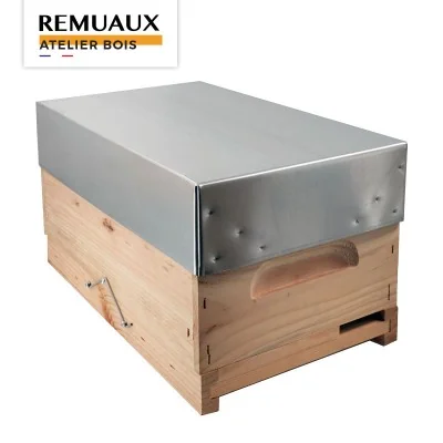 Toit tôle pour haussette d’élevage apicole