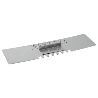 Porte d’entrée métallique 230 mm pour ruchette - acier galvanisé avec ventilation