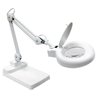 Loupe apiculture ApiOptic avec éclairage circulaire pour greffage de reines Loupe apiculture ApiOptic avec éclairage circulaire pour greffage de reines