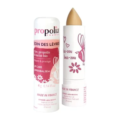 Baume à lèvres propolis et karité bio - Propolia