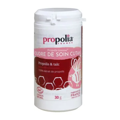 Poudre de soin cutané à la Propolis - Propolia