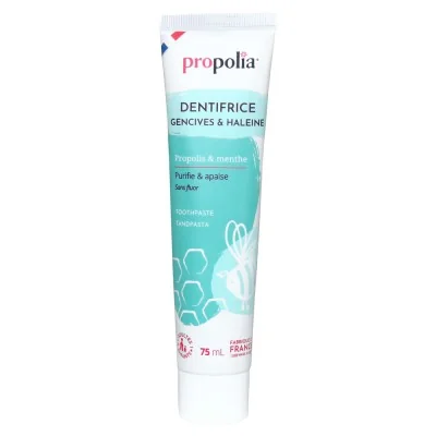 Dentifrice gencives et haleine Propolis & Menthe - Propolia