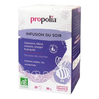 Infusion du Soir Bio Propolis & Plantes - Culinaire