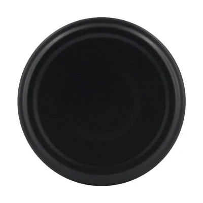 Capsule noire mat stérilisable Ø63 - Capsules Stérilisables