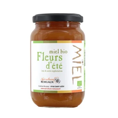 Miel Fleurs d'été BIO 250g "Le Rucher des 4 Chemins"