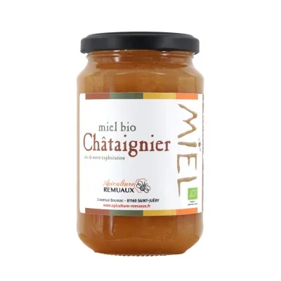 Miel châtaignier BIO 500g "Le Rucher des 4 Chemins"