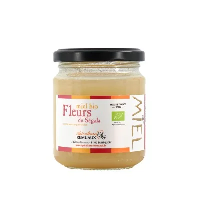 Miel Fleurs du Ségala BIO 250g "Le Rucher des 4 Chemins"