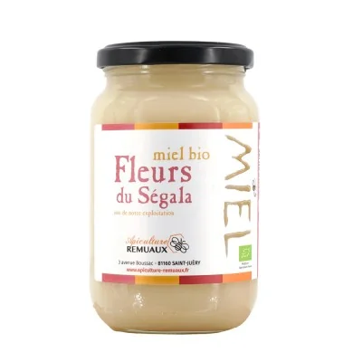 Miel Fleurs du Ségala BIO 500g "Le Rucher des 4 Chemins"