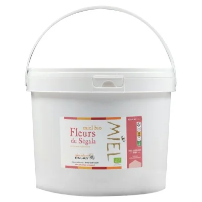 Miel Fleurs du Ségala BIO - Seau de 5kg - Miel Bio