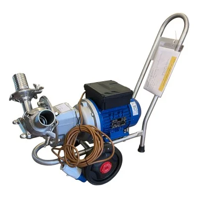 Pompe à miel avec corps inox Mencarelli